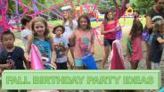 Fall Birthday Party Ideas