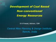 B N Prasad, Advisor, CBM