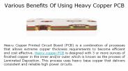 Various Benefits Of Using Heavy Copper PCB