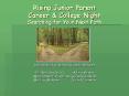 Rising Junior Parent Career PowerPoint PPT Presentation