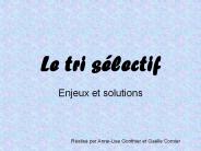 Le tri s