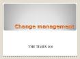 Change management PowerPoint PPT Presentation