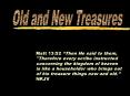 Matt 13:52  PowerPoint PPT Presentation