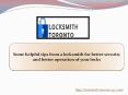 Some Helpful Tips from a Locksmith for Better Security and Better Operation of Your Locks PowerPoint PPT Presentation