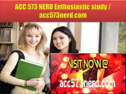 ACC 573 NERD Enthusiastic study / acc573nerd.com