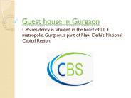 Guest house in Gurgaon
