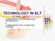 Components of Internet