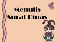 Menulis Surat Dinas