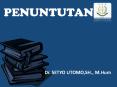 PENUNTUTAN PowerPoint PPT Presentation