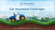 Good to know - Main auto insurance Coverages
