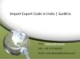 IEC Code anywhere in India | SunBrio PowerPoint PPT Presentation