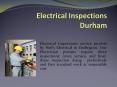 Electrical Inspections Durham PowerPoint PPT Presentation