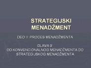STRATEGIJSKI MENAD