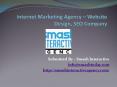 Internet Marketing Agency – Website Design and SEO Company PowerPoint PPT Presentation