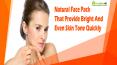 Natural Face Pack That Provide Bright And Even Skin Tone Quickly PowerPoint PPT Presentation