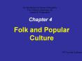 Folk and Popular Culture PowerPoint PPT Presentation