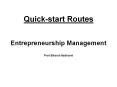 Entrepreneurship Management PowerPoint PPT Presentation