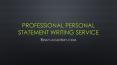 Professional Personal Statement Writing Service PowerPoint PPT Presentation