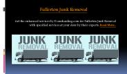 Fullerton junk removal