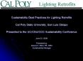 Sustainability Best Practices for Lighting Retrofits PowerPoint PPT Presentation