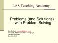 LAS Teaching Academy PowerPoint PPT Presentation