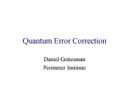 Quantum Error Correction