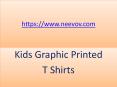 Kids Graphic Red Colour Printed T Shirts PowerPoint PPT Presentation