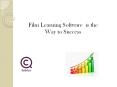 Film Learning Software  is the Way to Success PowerPoint PPT Presentation