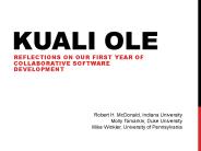 Kuali OLE