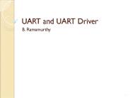 UART and UART Driver