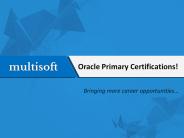 Oracle Primary Certifications!