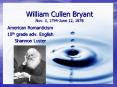 William Cullen Bryant Nov. 3, 1794-June 12, 1878 PowerPoint PPT Presentation