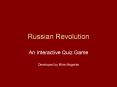 Russian Revolution PowerPoint PPT Presentation