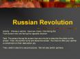 Russian Revolution PowerPoint PPT Presentation
