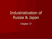 Industrialization of Russia