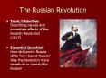 The Russian Revolution PowerPoint PPT Presentation