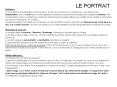 LE PORTRAIT PowerPoint PPT Presentation