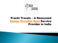 Tempo Traveller on Rent with Best Rates PowerPoint PPT Presentation