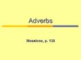 Adverbs PowerPoint PPT Presentation