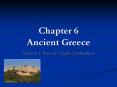 Chapter 6 Ancient Greece PowerPoint PPT Presentation