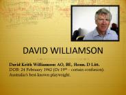DAVID WILLIAMSON