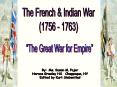 The%20French-Indian%20War PowerPoint PPT Presentation