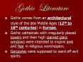 Gothic%20Literature PowerPoint PPT Presentation