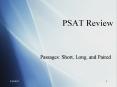 PSAT Review PowerPoint PPT Presentation