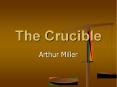 The Crucible PowerPoint PPT Presentation