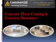 Concrete Floor Coating in Concrete Structures PowerPoint PPT Presentation