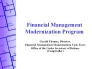 Financial Management Modernization Program