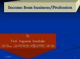 Income from business/Profession PowerPoint PPT Presentation