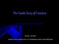 The Greek Story of Creation PowerPoint PPT Presentation