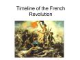 Timeline of the French Revolution PowerPoint PPT Presentation